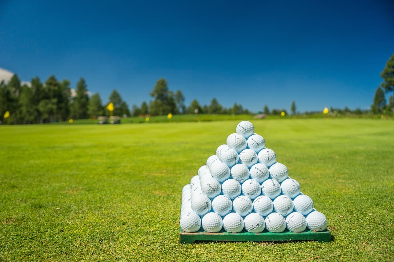 Golfing in the city